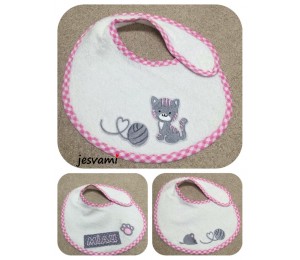 Stickdatei Kätzchen Vollstich